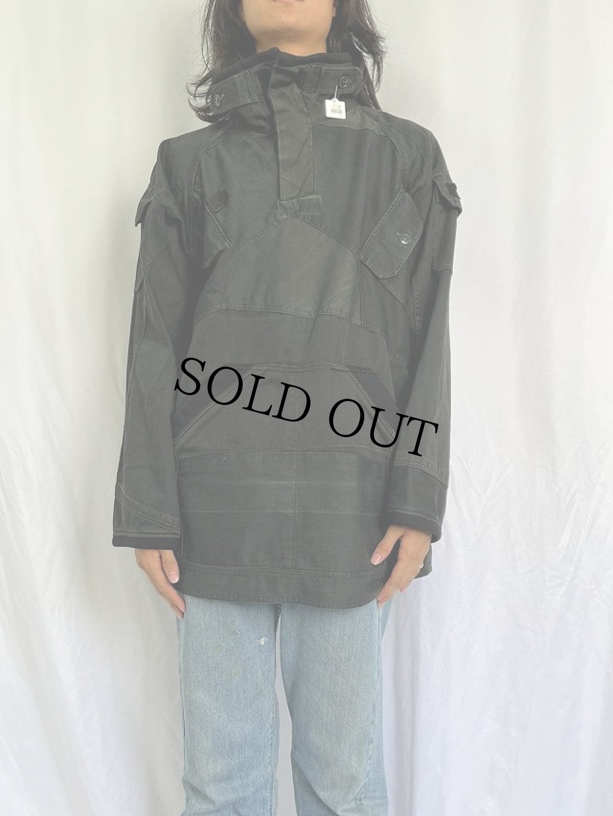 画像2: PAPER JAPAN製 ハーフジップ プルオーバージャケット (2)