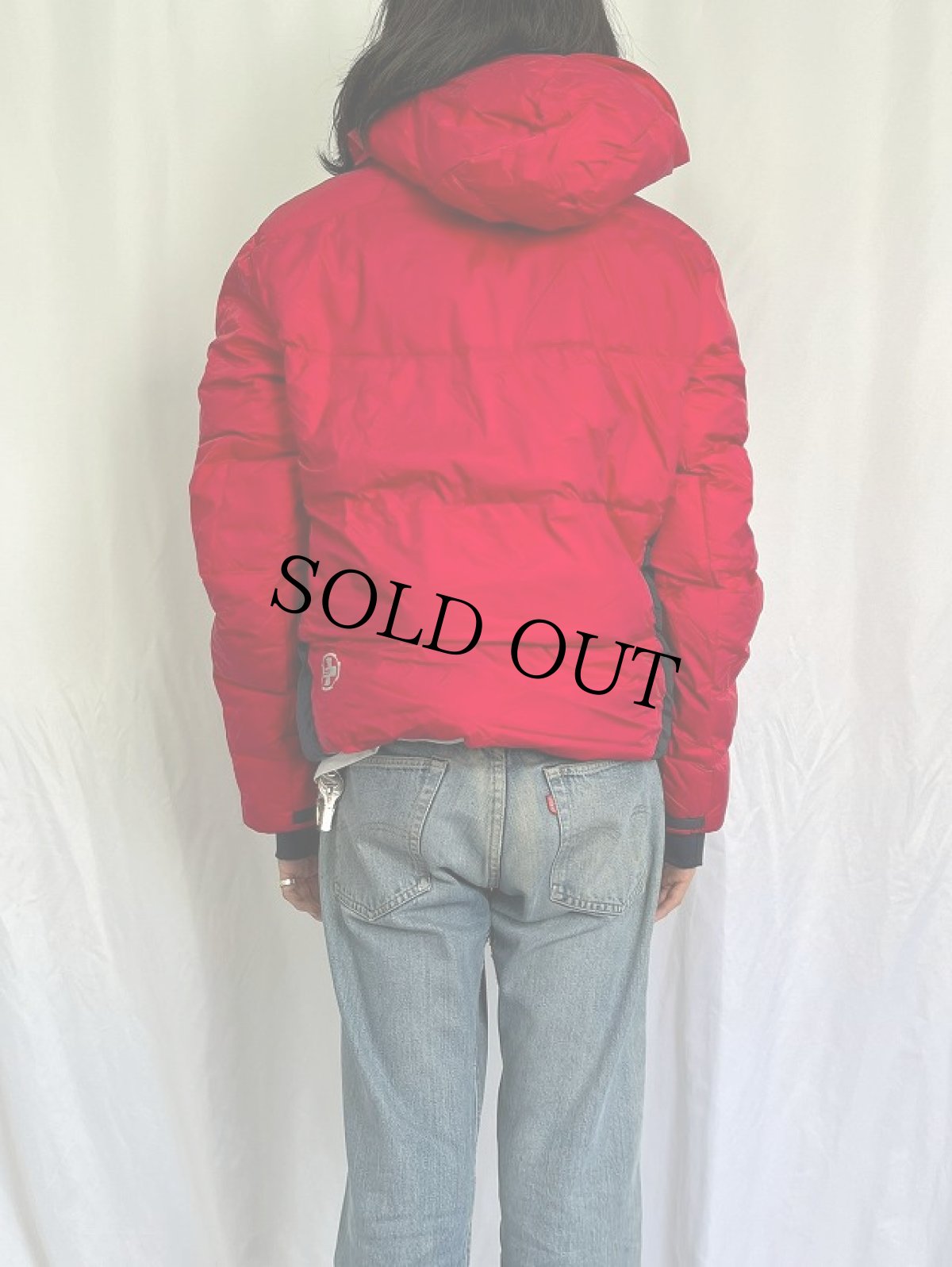 画像4: RLX Ralph Lauren ロゴプリント ナイロンダウンジャケット L (4)