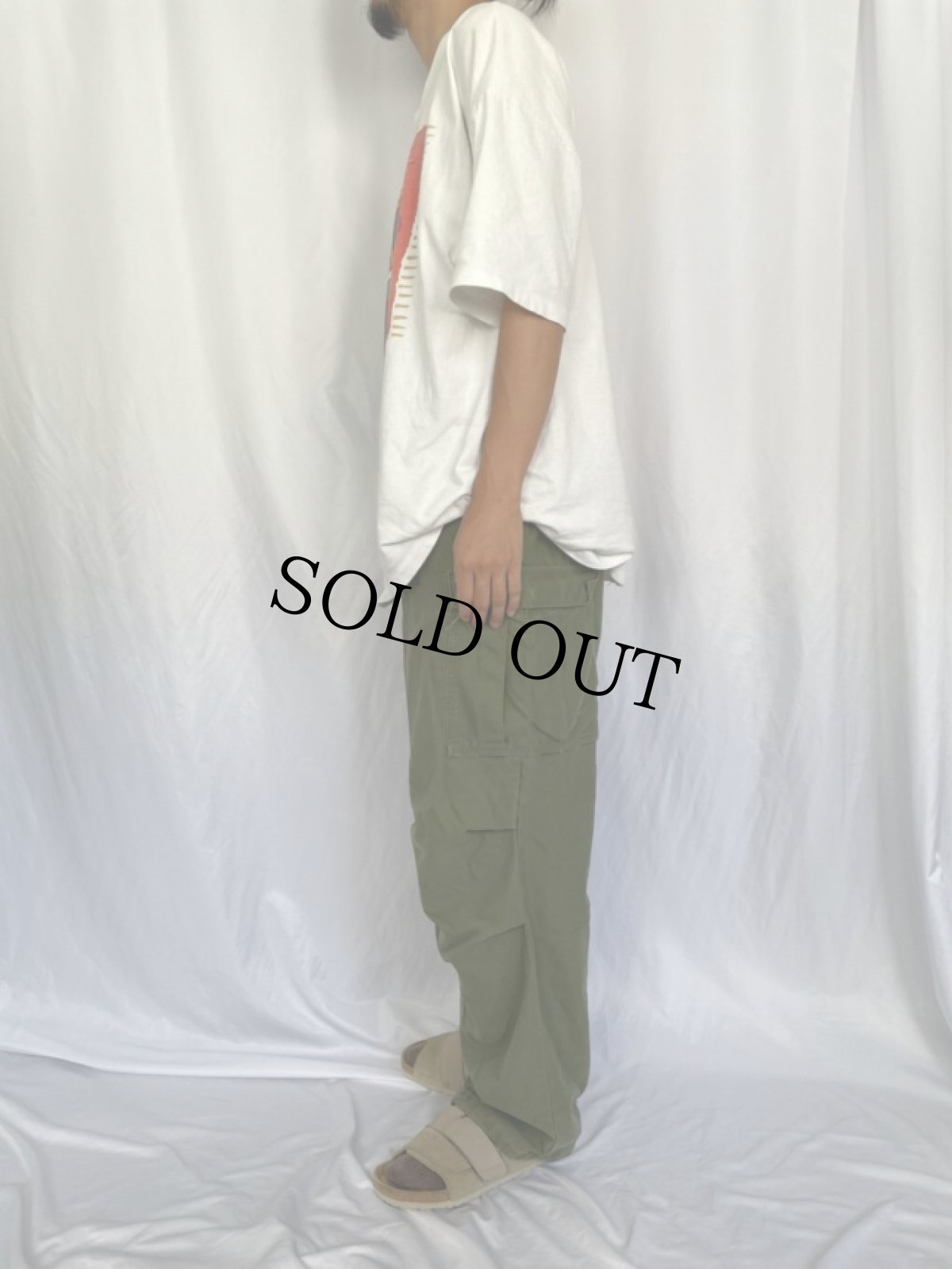 画像3: 70's U.S.MILITARY M-65 フィールドパンツ SMALL-LONG (3)