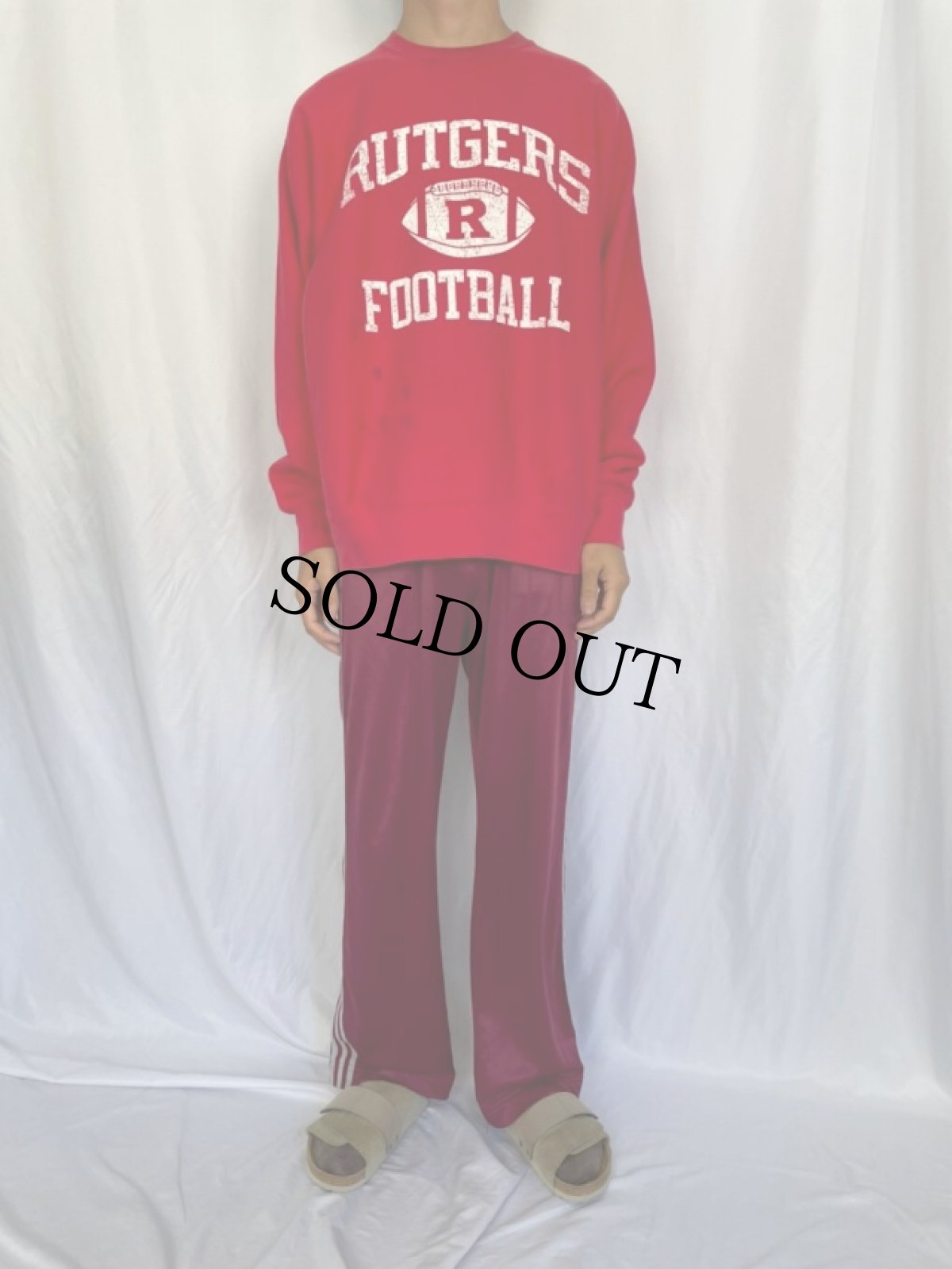 画像2: Champion ORIGINAL REVERSE WEAVE "RUTGERS FOOTBALL" L (2)