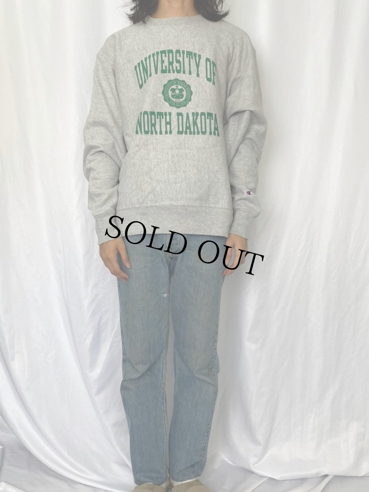 画像2: Champion REVERSE WEAVE "NORTH DAKOTA" L (2)