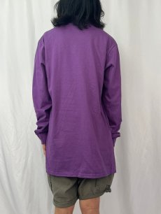 画像4: U.S.NAVY FLIGHT DECK CREWMAN’S タートルネックロンT PURPLE XL DEADSTOCK (4)