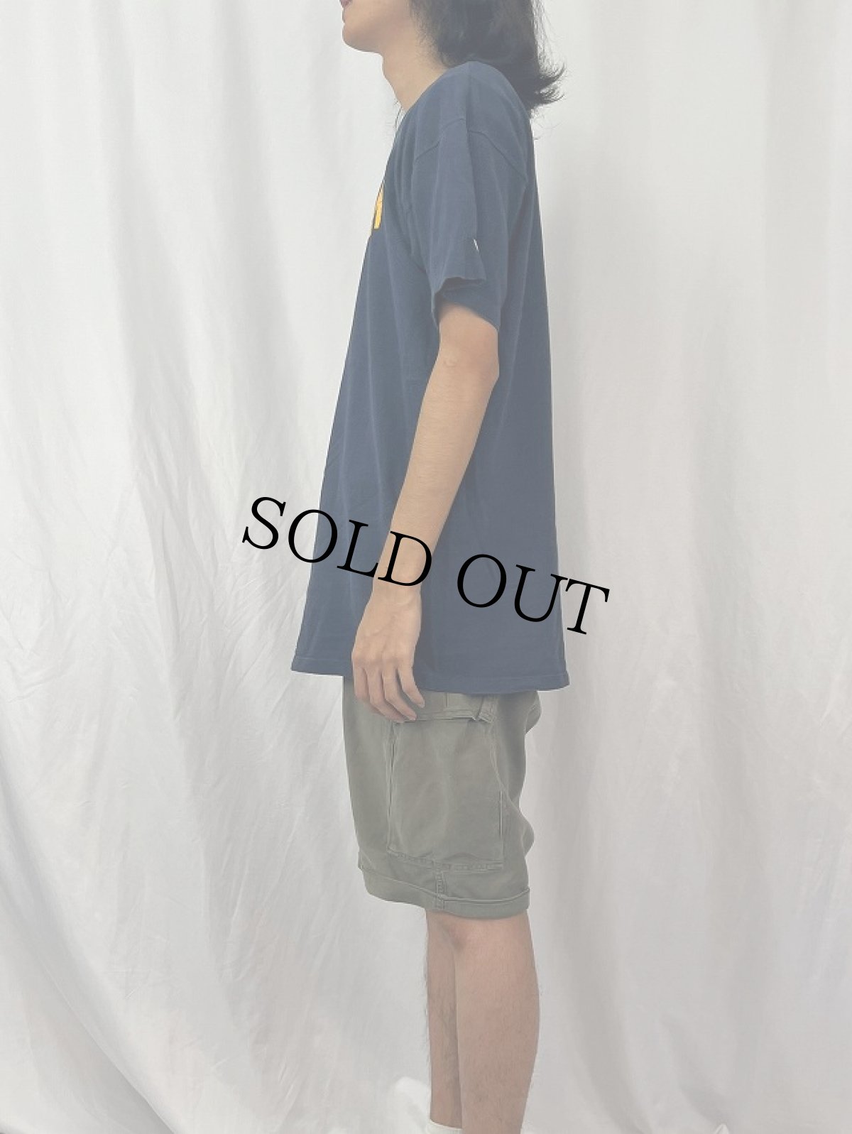 画像3: 80's Champion USA製 トリコタグ "MICHIGAN" カレッジTシャツ XL (3)