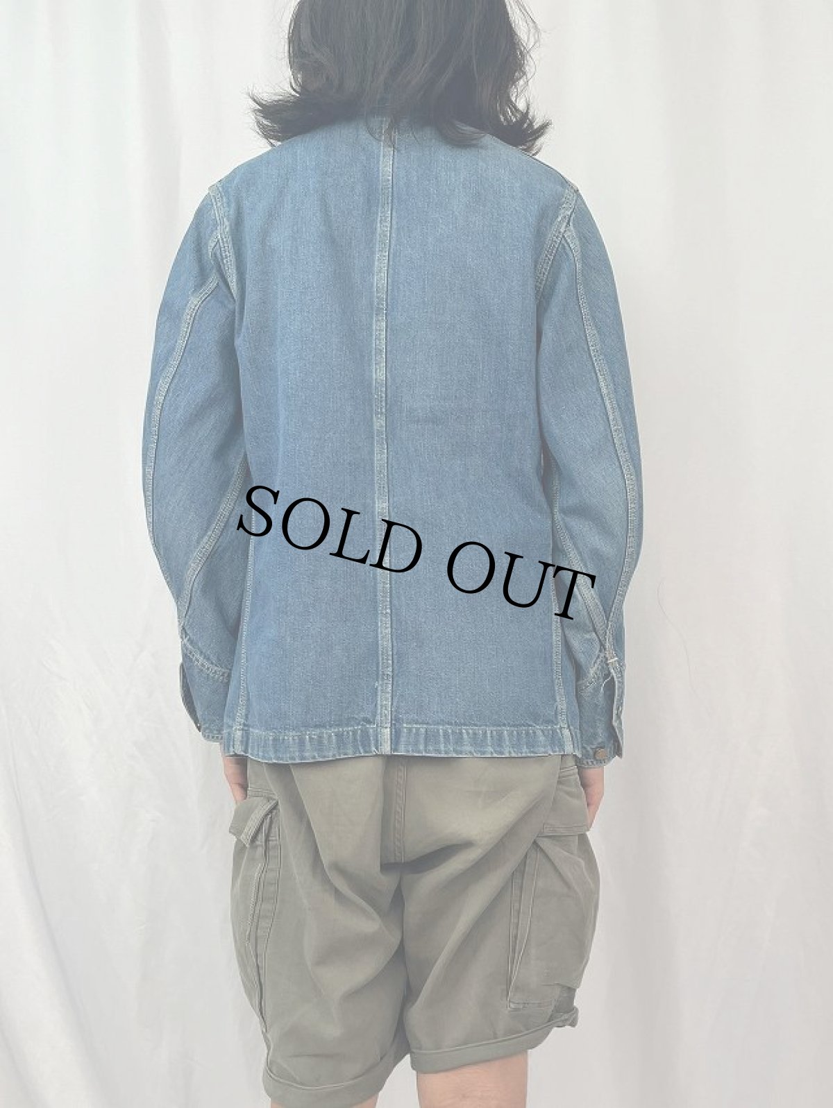 画像4: 70's Lee USA製 デニムカバーオール (4)