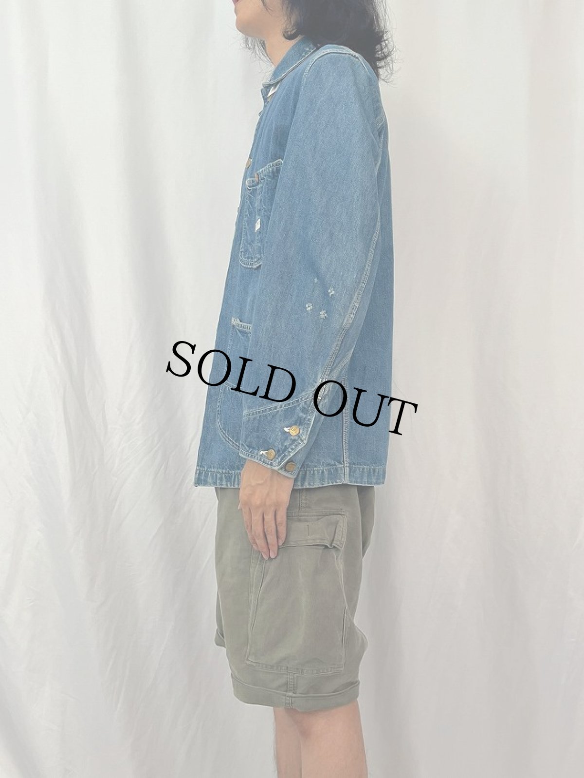 画像3: 70's Lee USA製 デニムカバーオール (3)