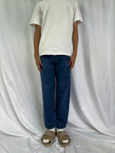 画像2: 80's Levi's 501 内股シングル デニムパンツ W33 (2)