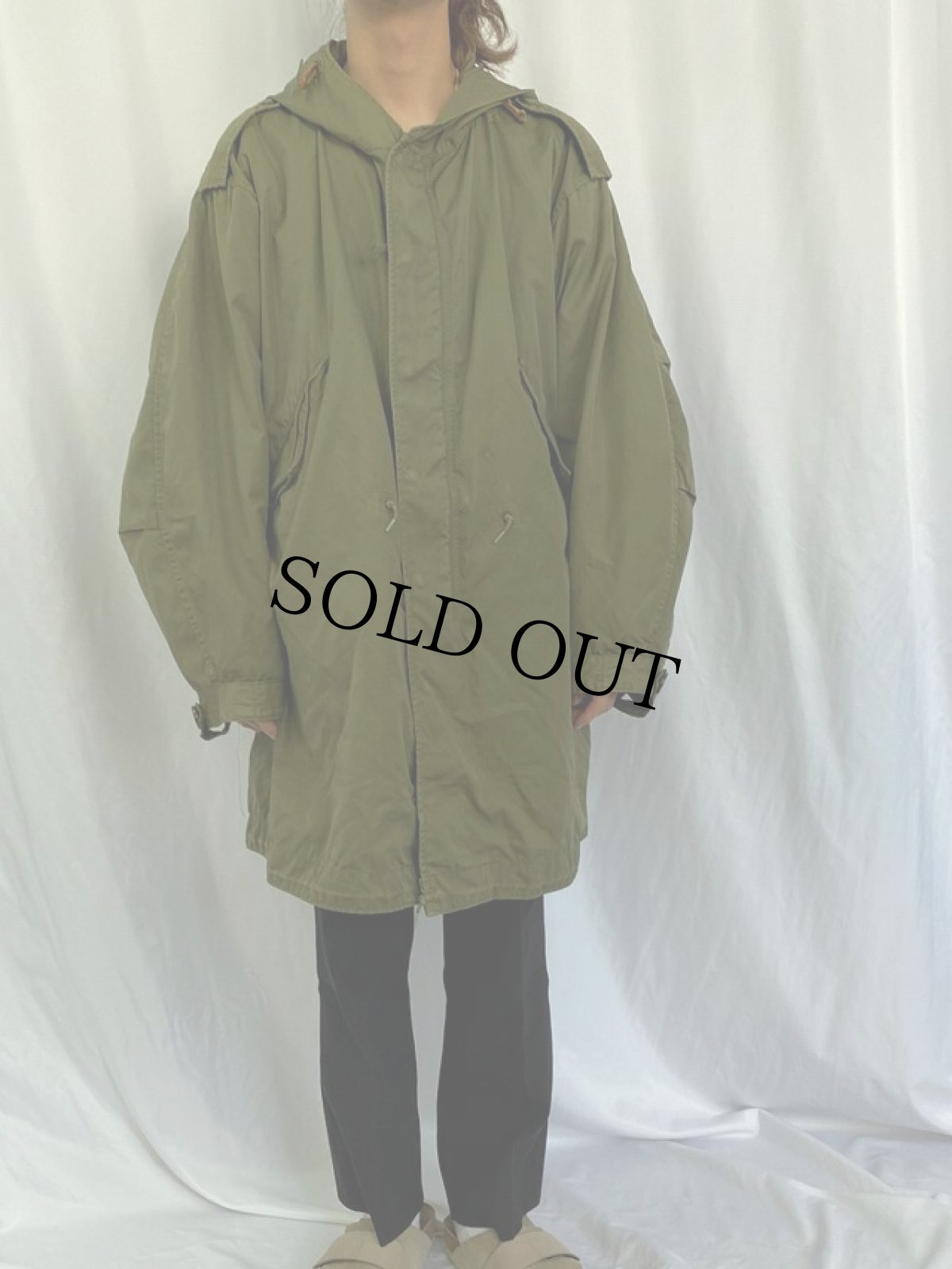 画像2: 50's U.S.ARMY M-51 モッズコート ライナー付き MEDIUM (2)