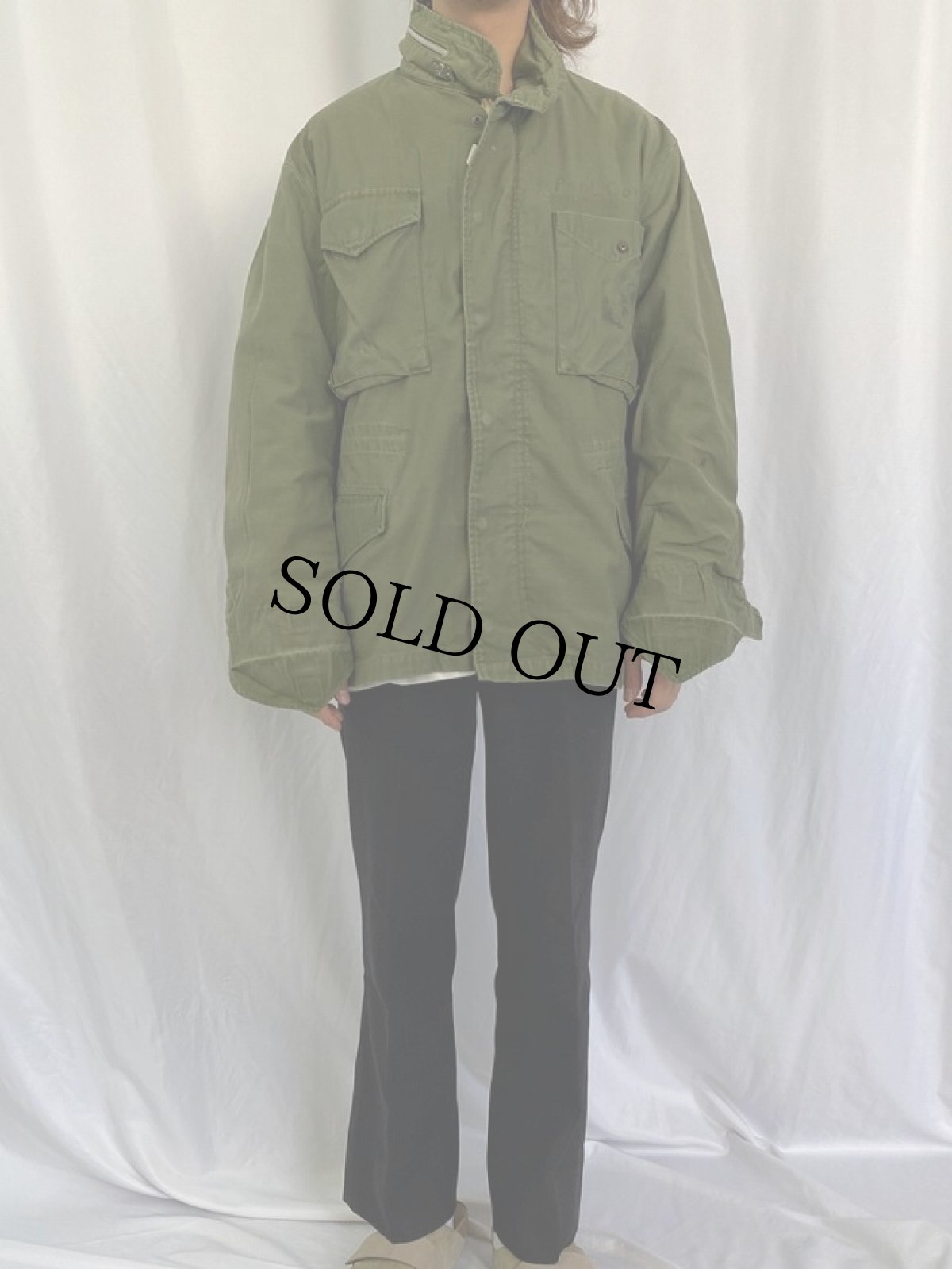 画像2: 60's U.S.ARMY M-65 フィールドジャケット 2nd (2)