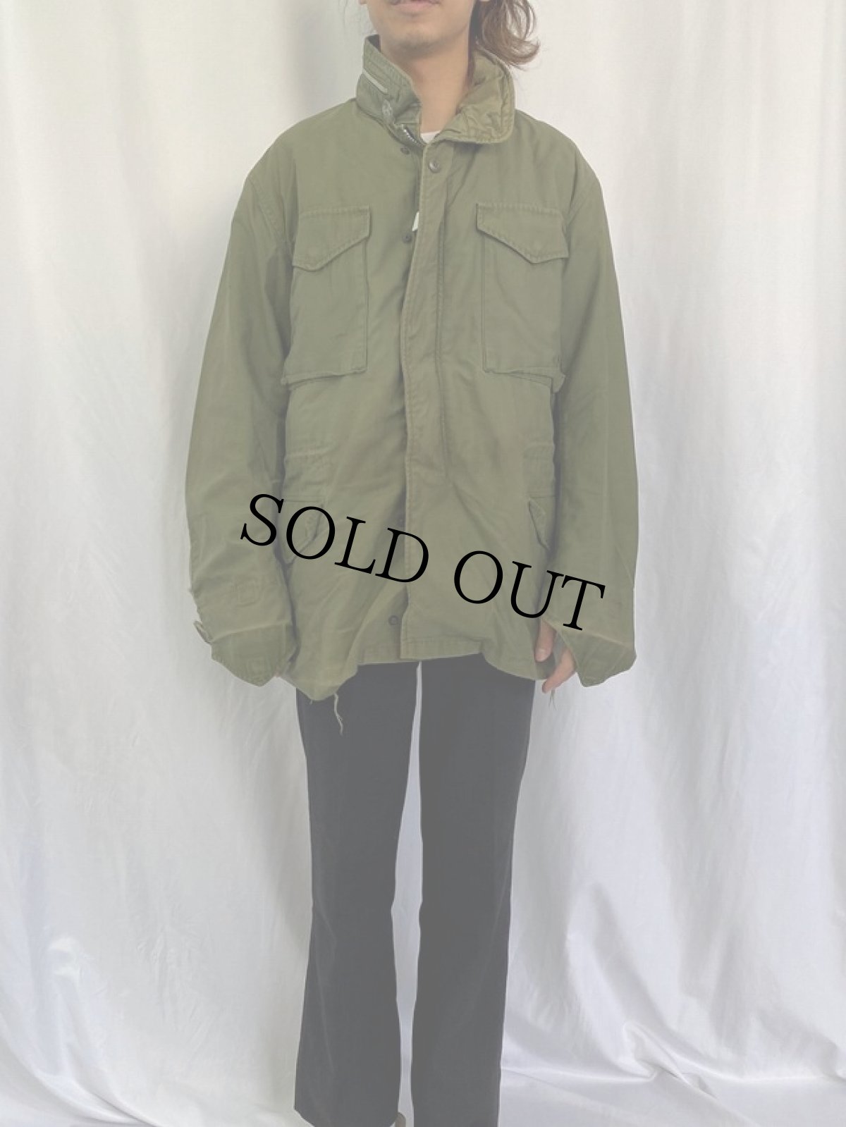 画像2: 60's U.S.ARMY M-65 フィールドジャケット 1st (2)