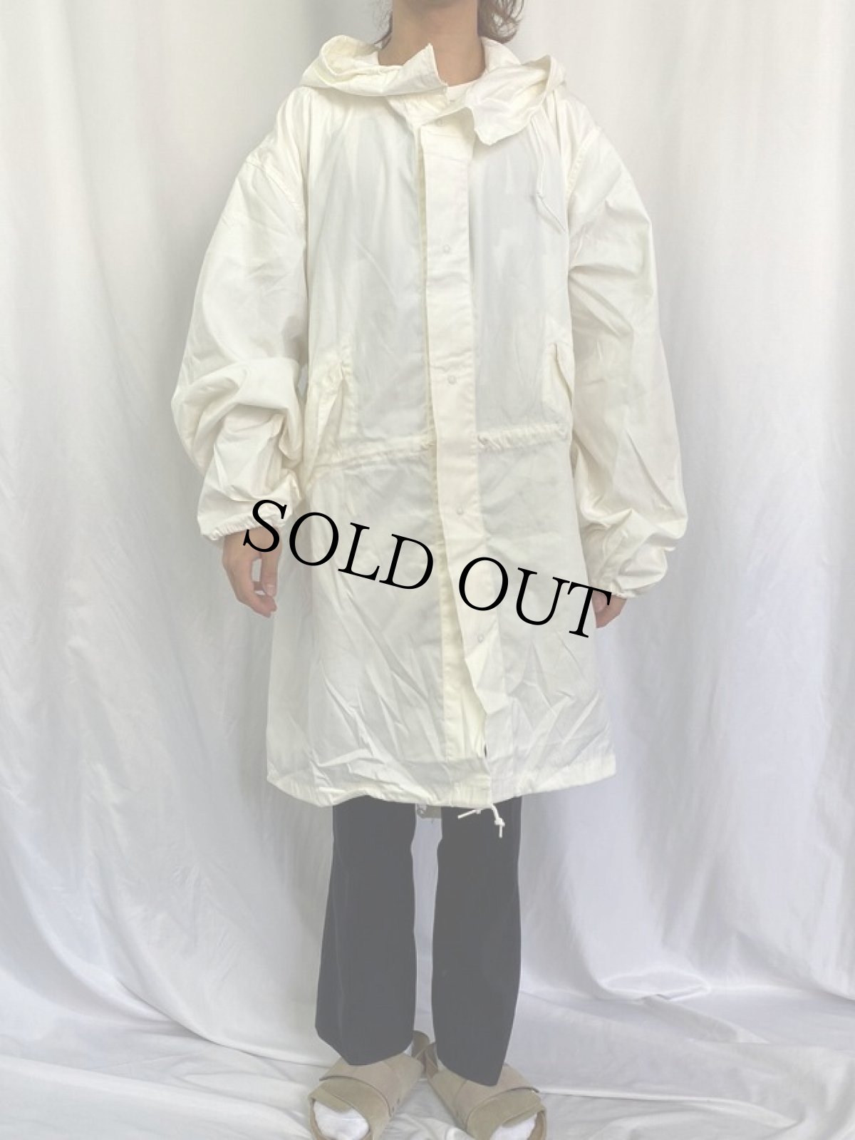 画像2: 80's U.S.ARMY スノーカモパーカー MEDIUM DEADSTOCK (2)