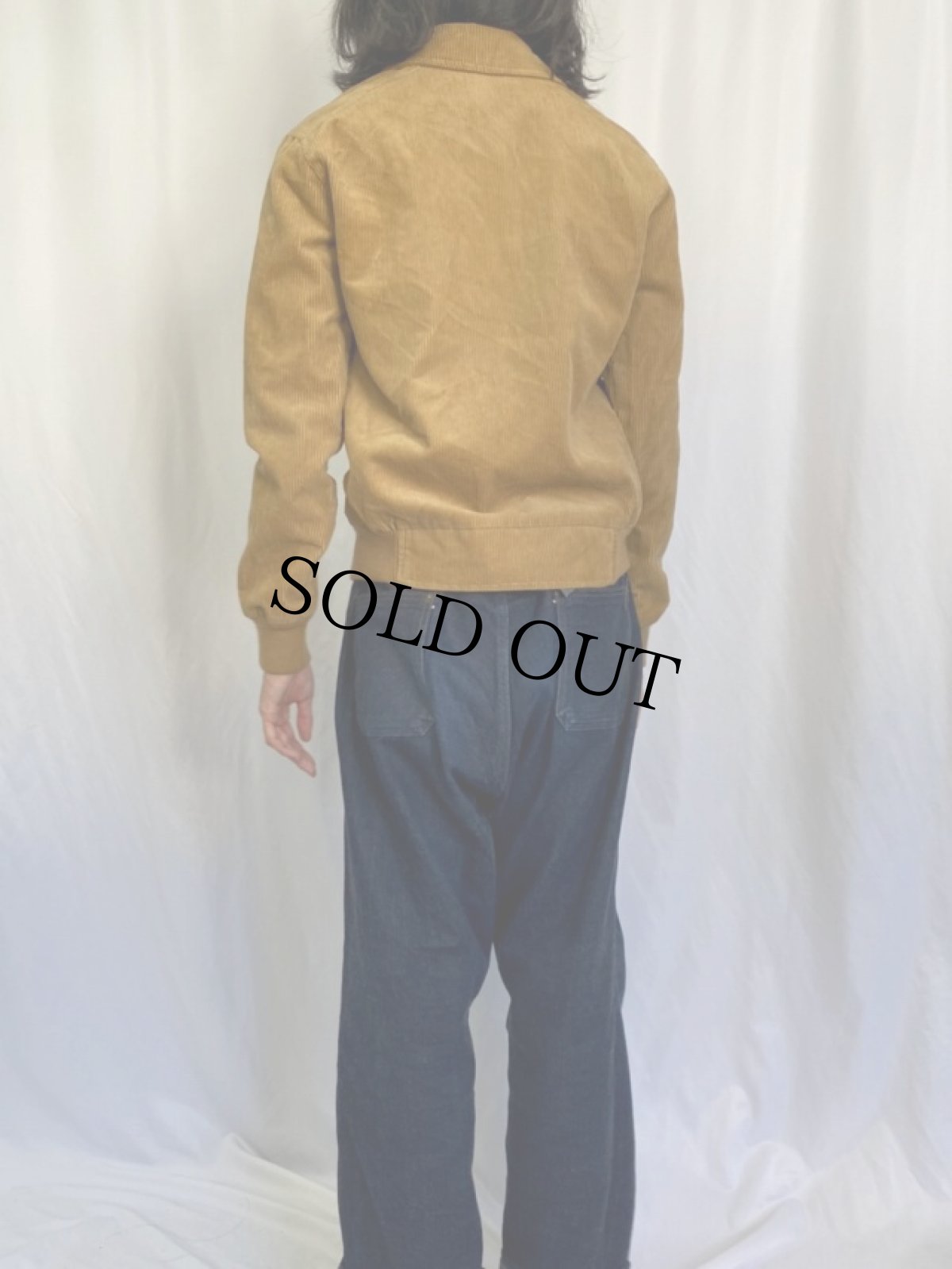 画像4: 70〜80's Wrangler ITALY製 コーデュロイ スウィングトップ S (4)