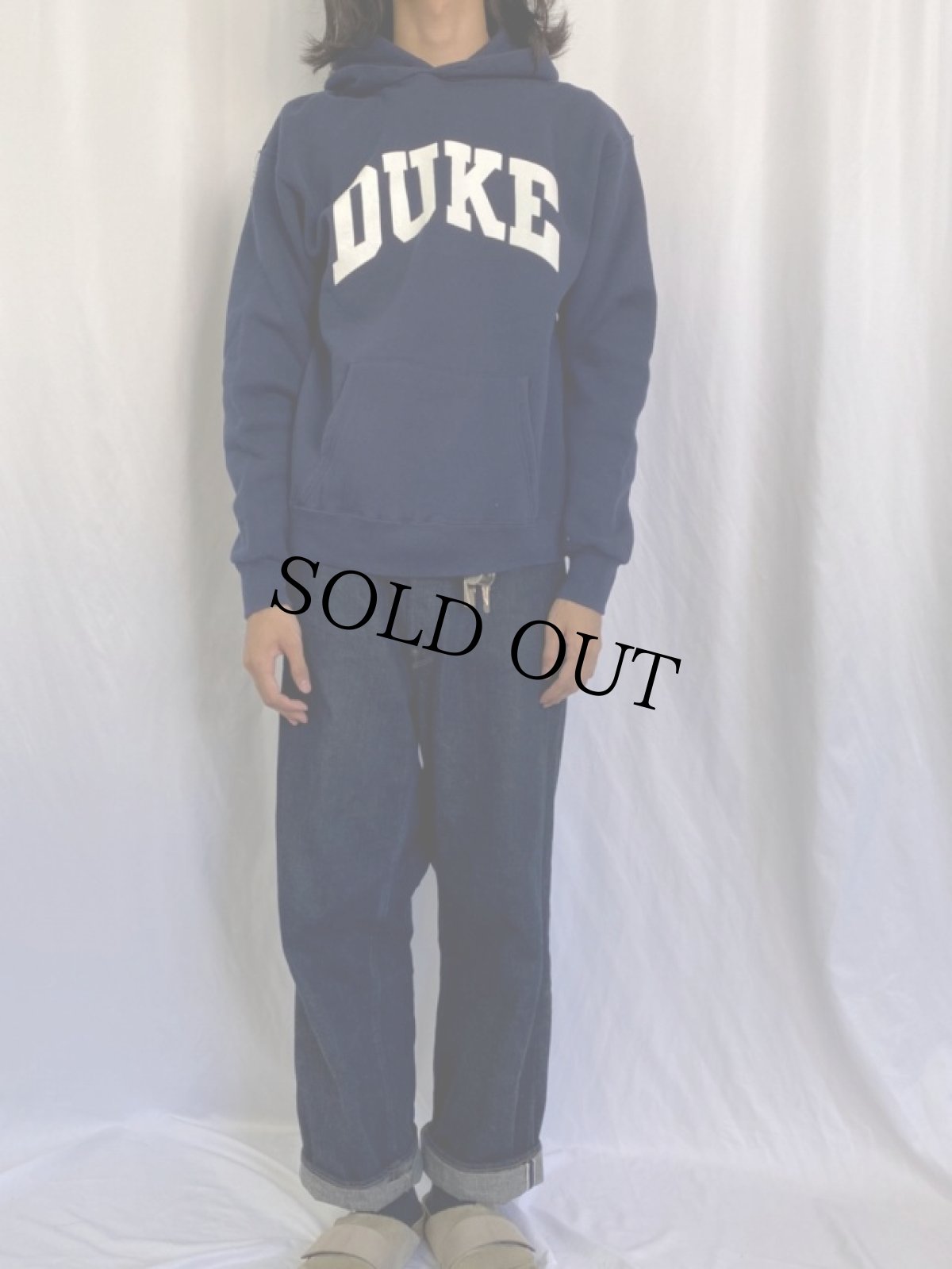 画像2: 90's SOFFE HEAVY SWEATS USA製 "DUKE" L (2)