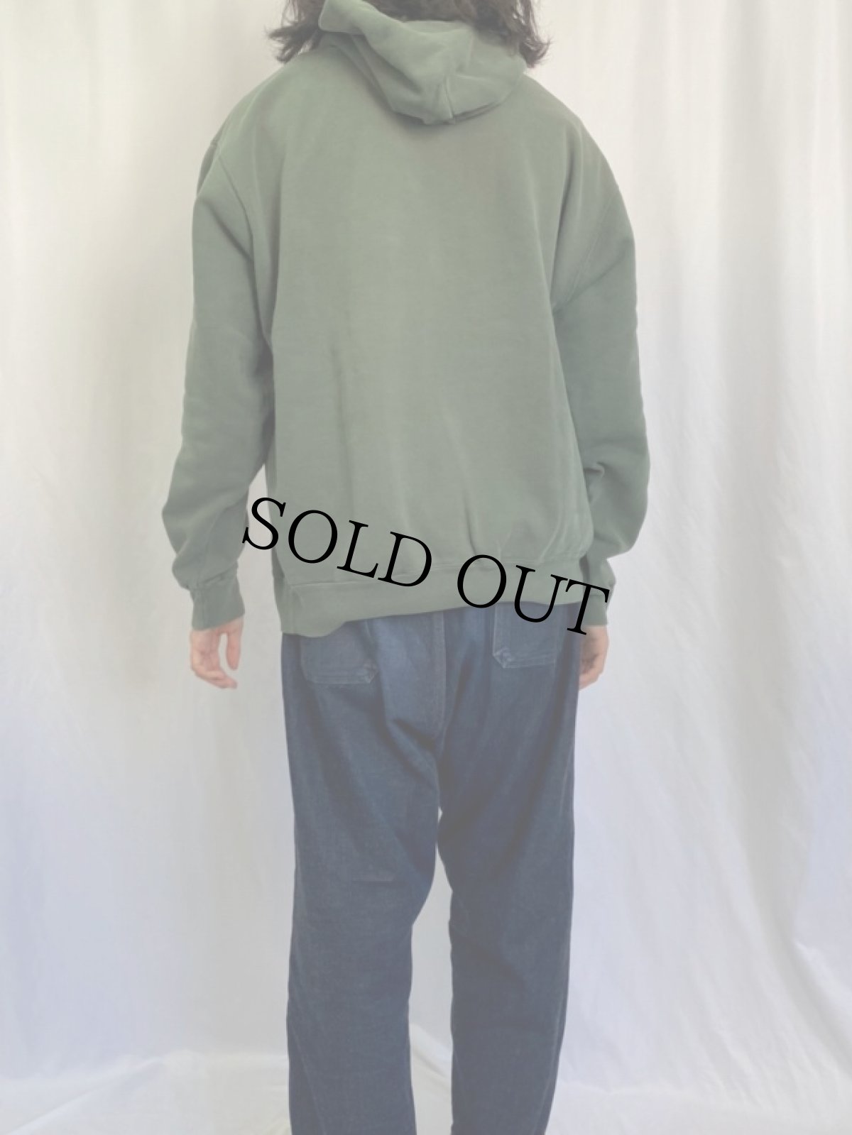 画像4: Champion ロゴ刺繍 スウェットフーディ XXL (4)