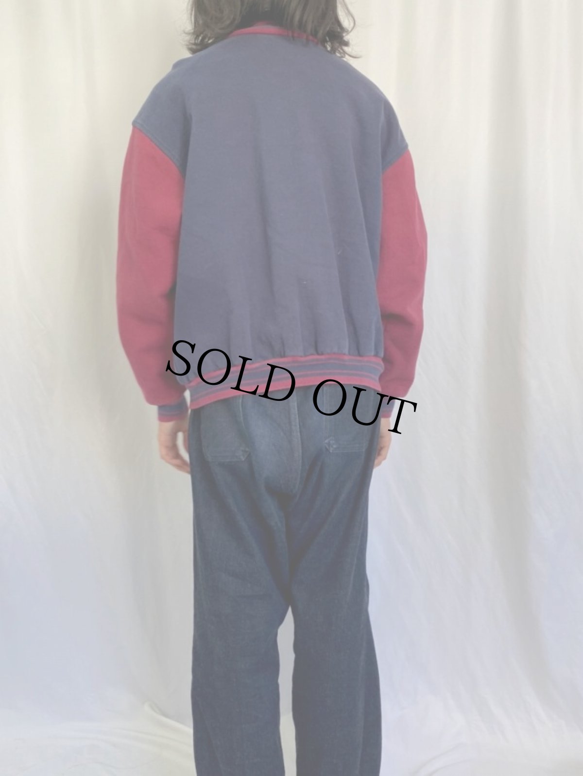 画像4: FRUIT OF THE LOOM スウェットスタジャン XXL (4)