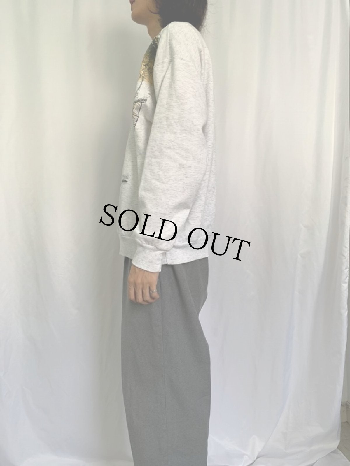 画像3: 90's THAT BIG EH? 魚 大判プリントスウェット (3)