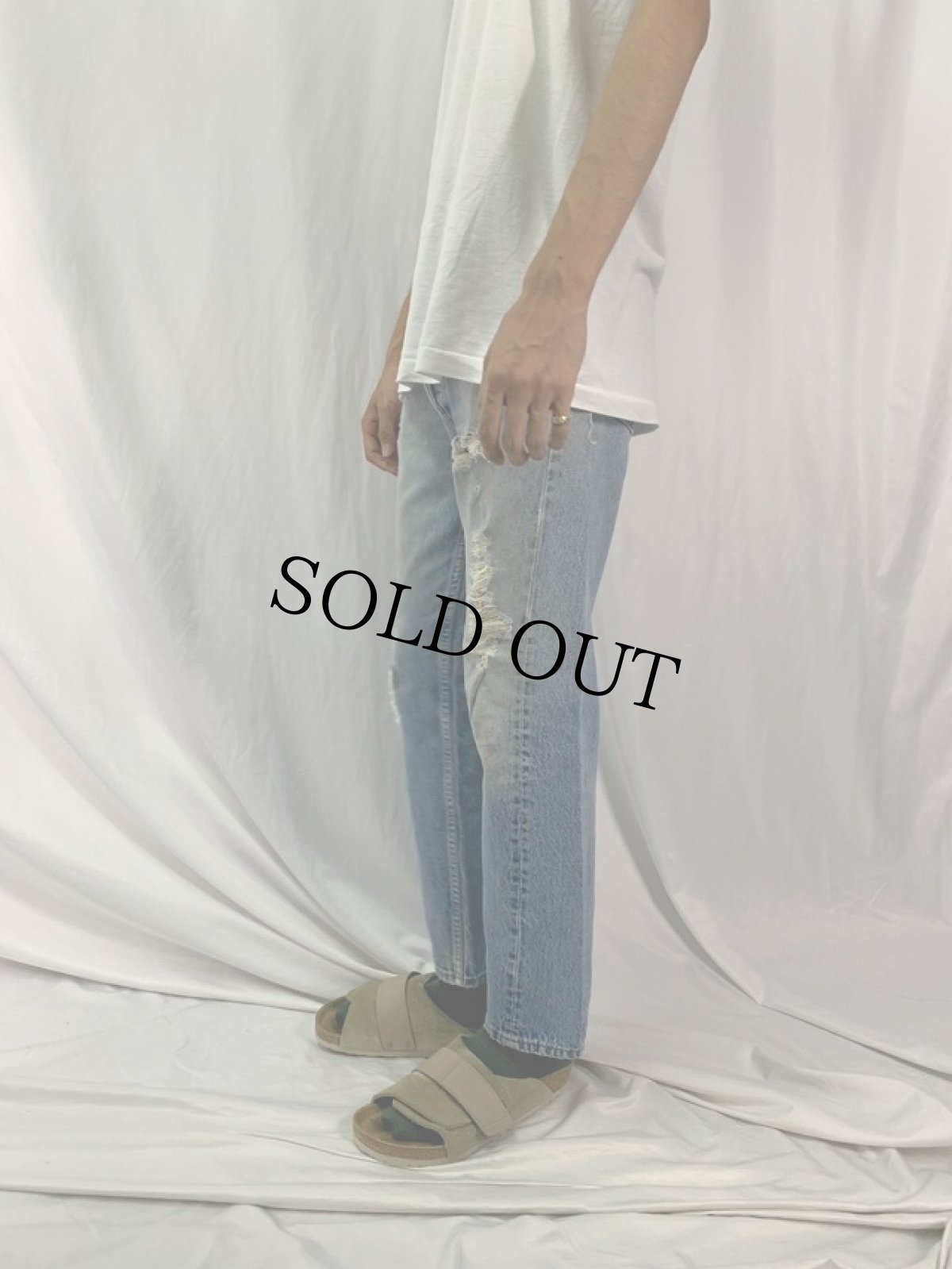 画像3: 90's Levi's 501 USA製 デニムパンツ W32 (3)