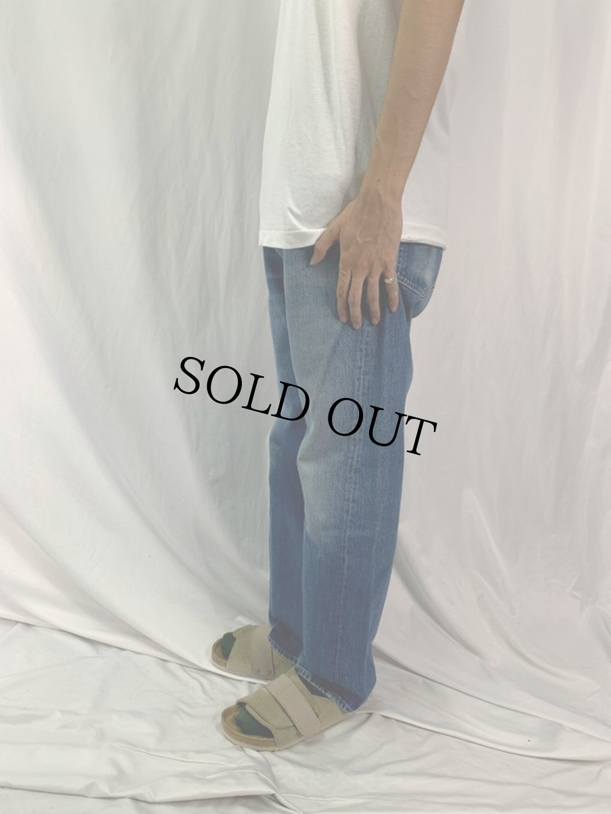 画像3: 80's〜 Levi's 501 USA製 デニムパンツ W36 (3)
