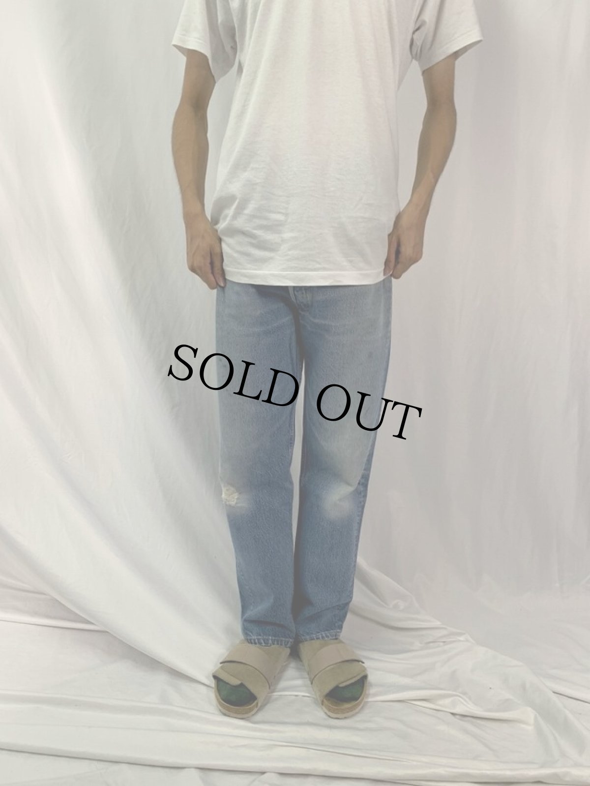 画像2: 80's〜 Levi's 501 USA製 デニムパンツ W32 (2)