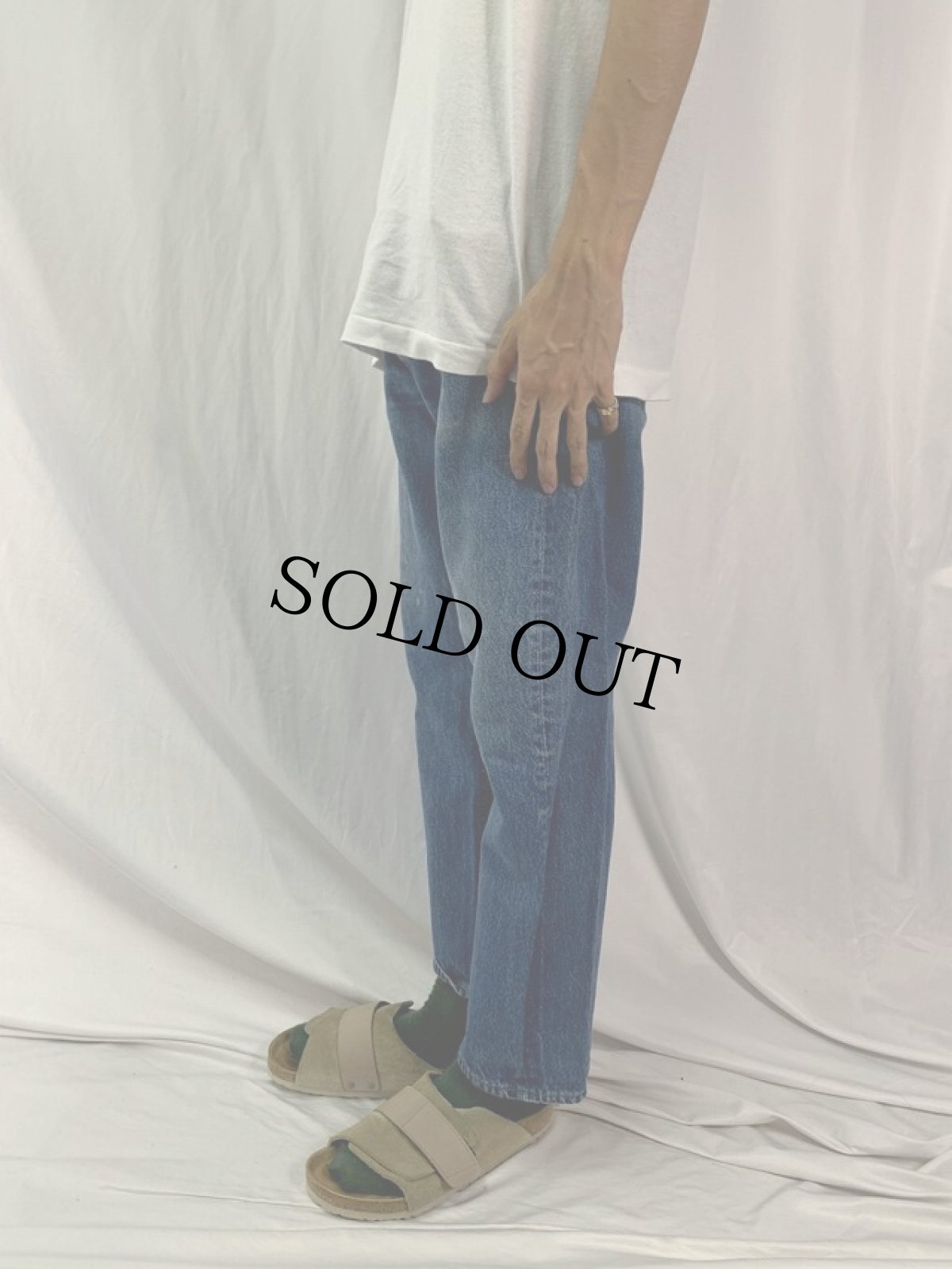 画像3: 90's Levi's 501 USA製 デニムパンツ W33 (3)