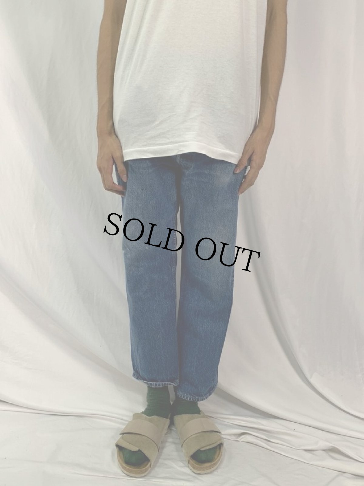 画像2: 90's Levi's 501 USA製 デニムパンツ W33 (2)
