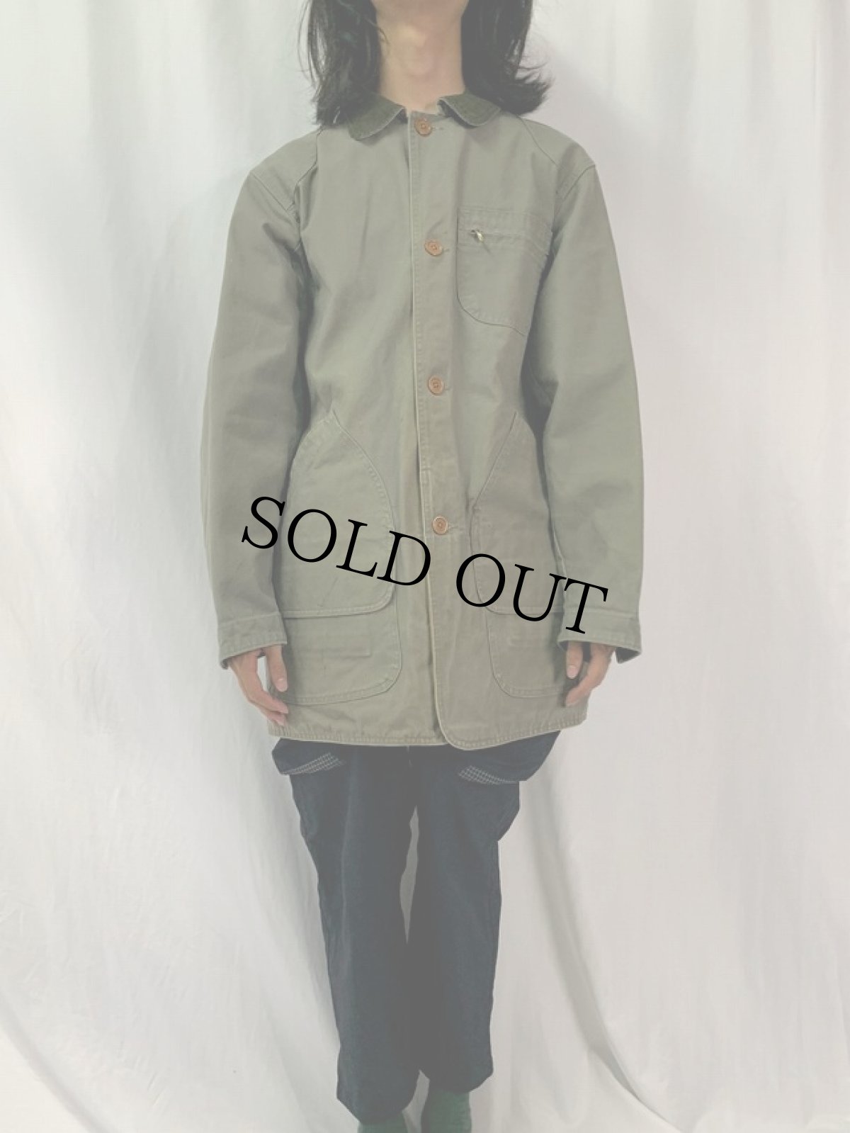 画像2: 90's L.L.Bean USA製 ダックハンティングジャケット L (2)