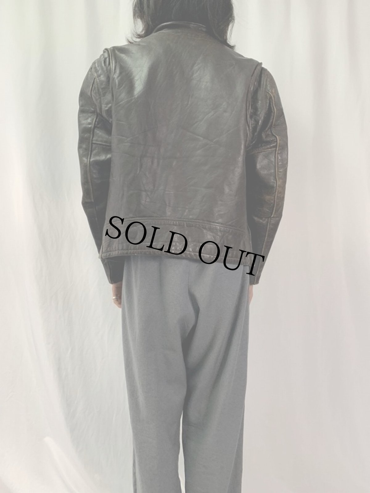 画像4: 〜60's Schott Bros "Perfecto" シングルライダースジャケット (4)