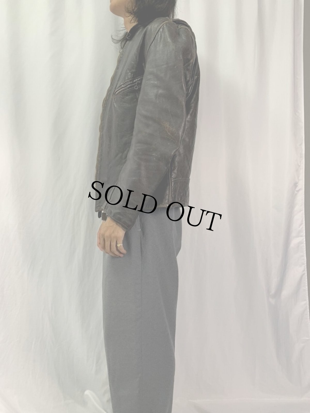 画像3: 〜60's Schott Bros "Perfecto" シングルライダースジャケット (3)