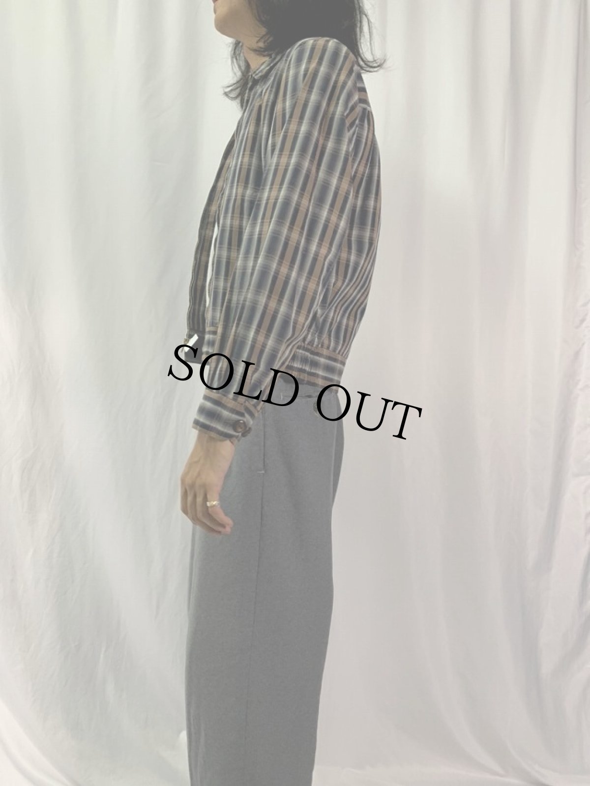 画像3: 50〜60's PARAGON オンブレーチェック柄 スポーツジャケット (3)