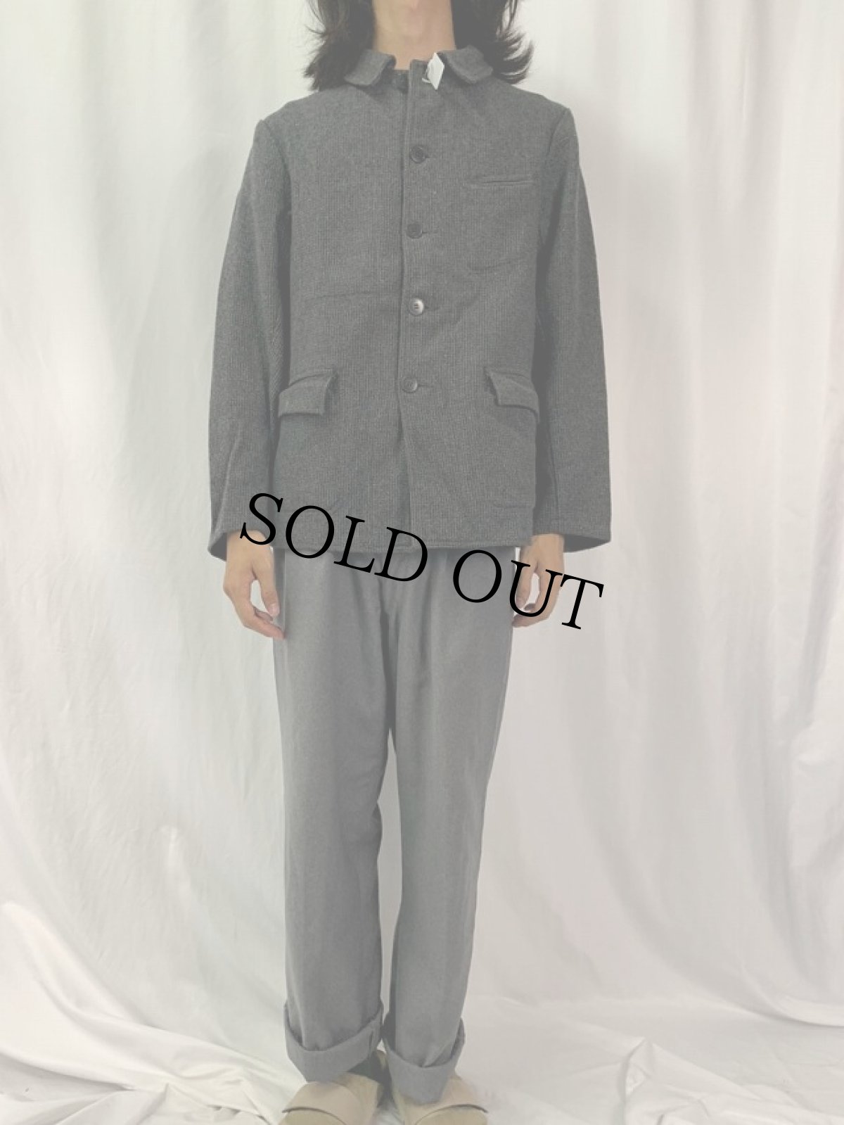 画像3: 50's EURO FRANCE製 ファーマーズジャケット (3)