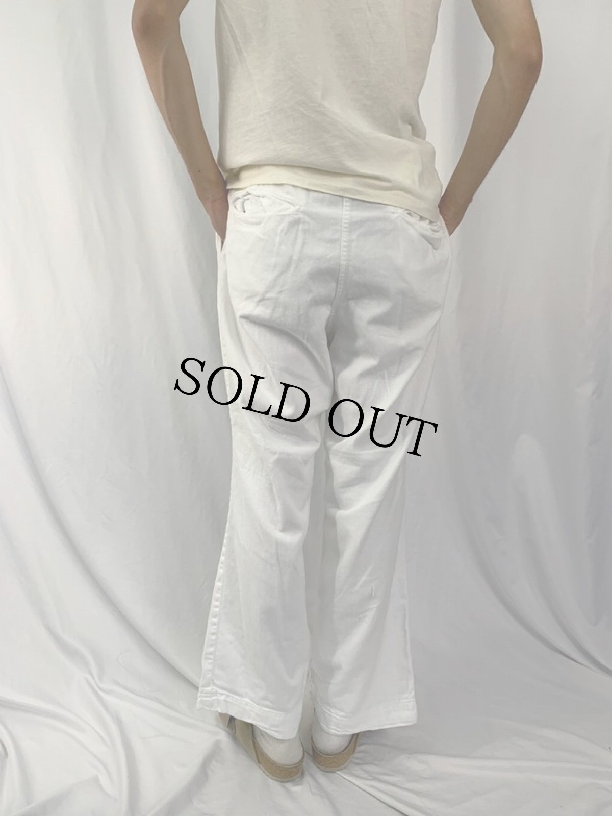 画像4: 50〜60's コットンツイルワークパンツ (4)