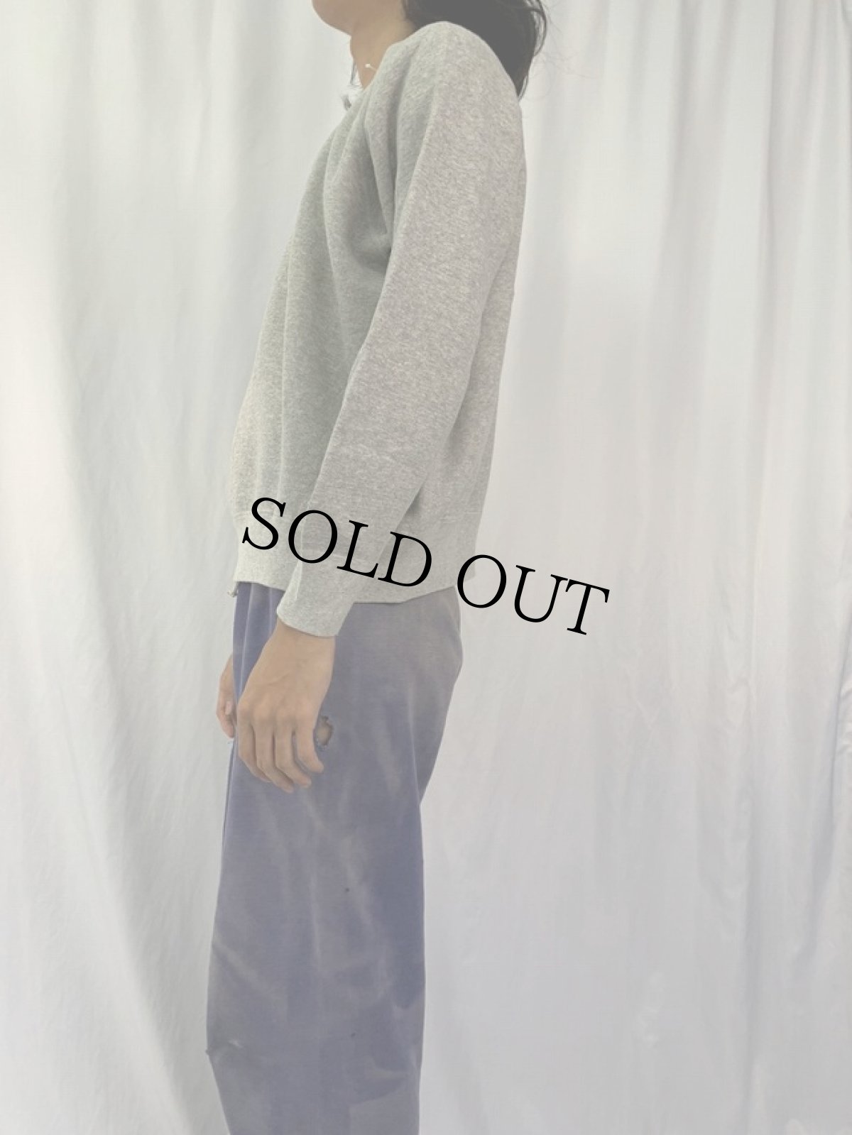 画像3: 60's 無地 ラグランスウェット (3)