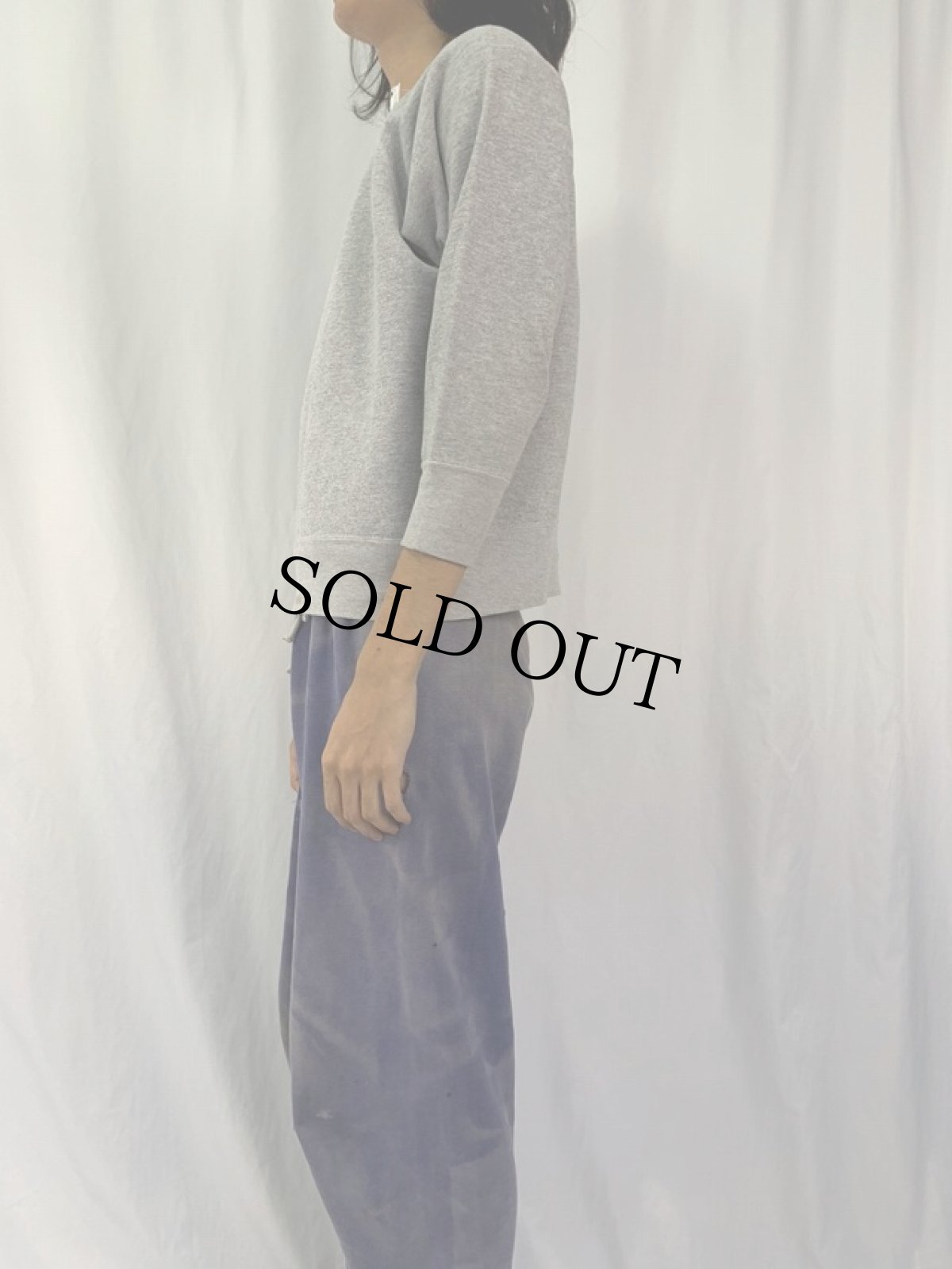 画像5: 60's 無地 ラグランスウェット (5)