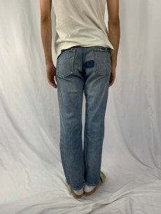 画像4: 60's JCPenney FOREMOST パッチワークデニムパンツ W31 (4)