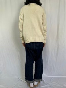画像4: POLO Ralph Lauren 星条旗柄 コットンニットセーター L (4)