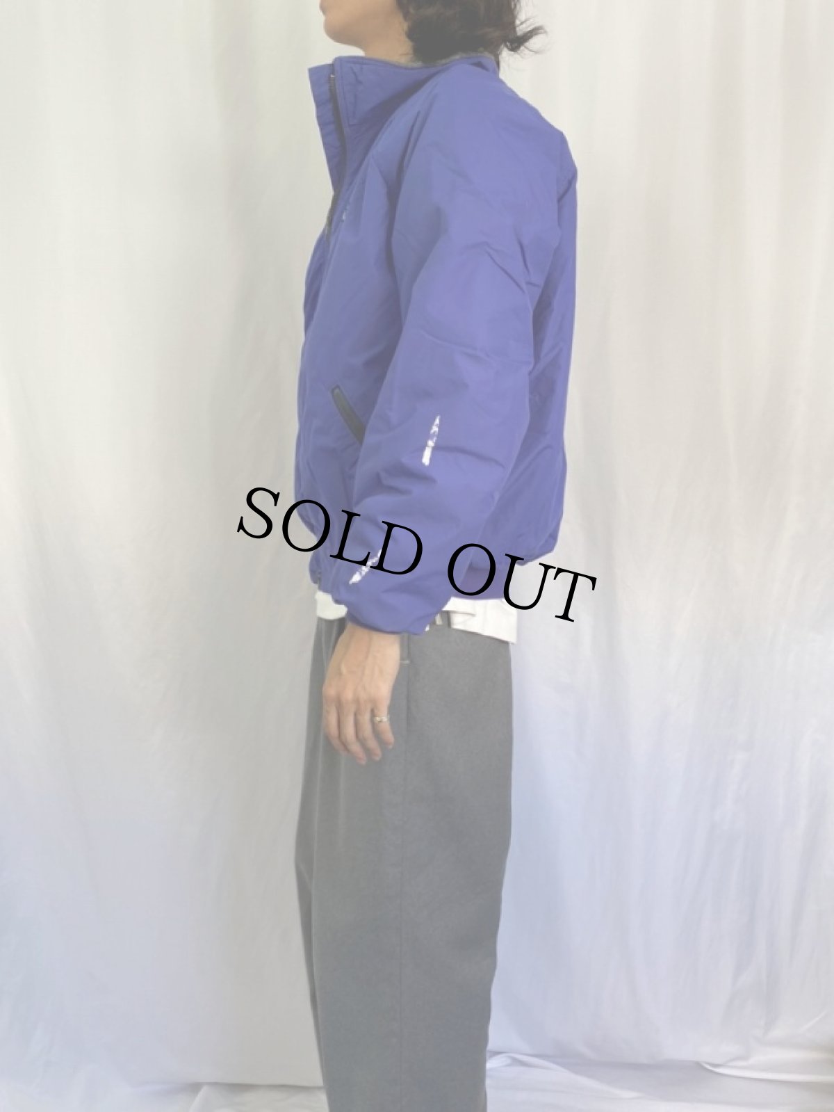 画像3: 80's Patagonia USA製 裏フリース ナイロンジャケット XL (3)