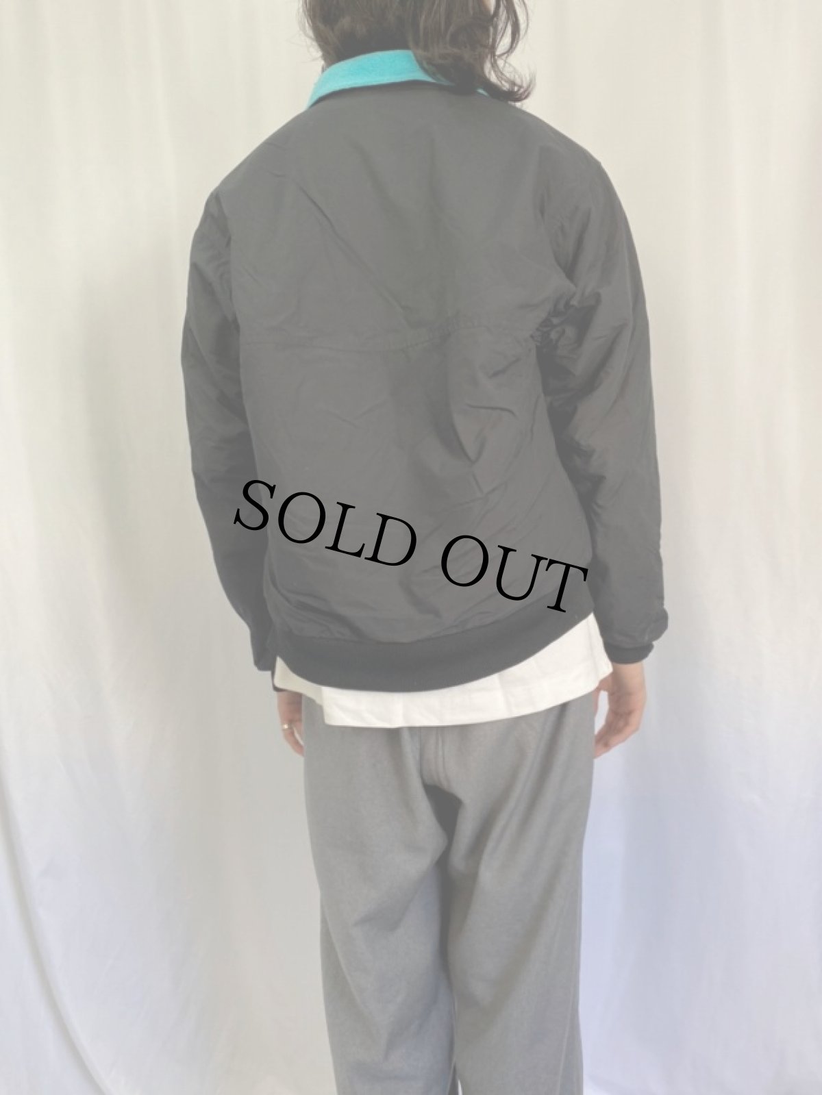 画像4: 80〜90's Patagonia USA製 裏フリース ナイロンジャケット (4)