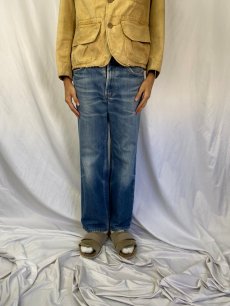 画像2: 80's Levi's 39103-2517 USA製 オレンジタブ ライナー付きデニムパンツ W30 (2)