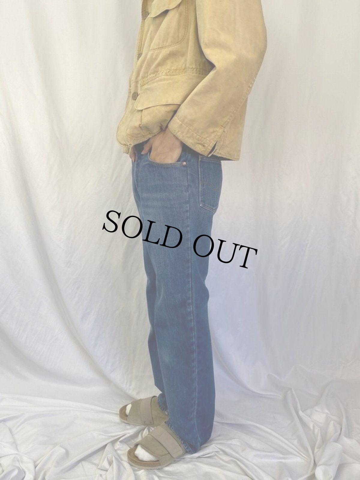 画像3: 80's Levi's 39103-2517 "オリンピックモデル" USA製 オレンジタブ ライナー付きデニムパンツ W34 (3)