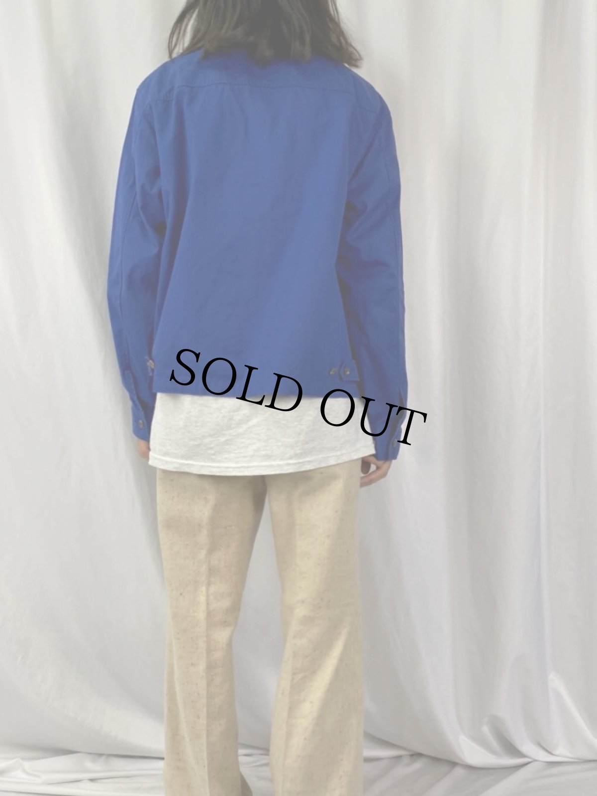 画像4: POLO Ralph Lauren ロゴ刺繍 コットンスウィングトップ L (4)