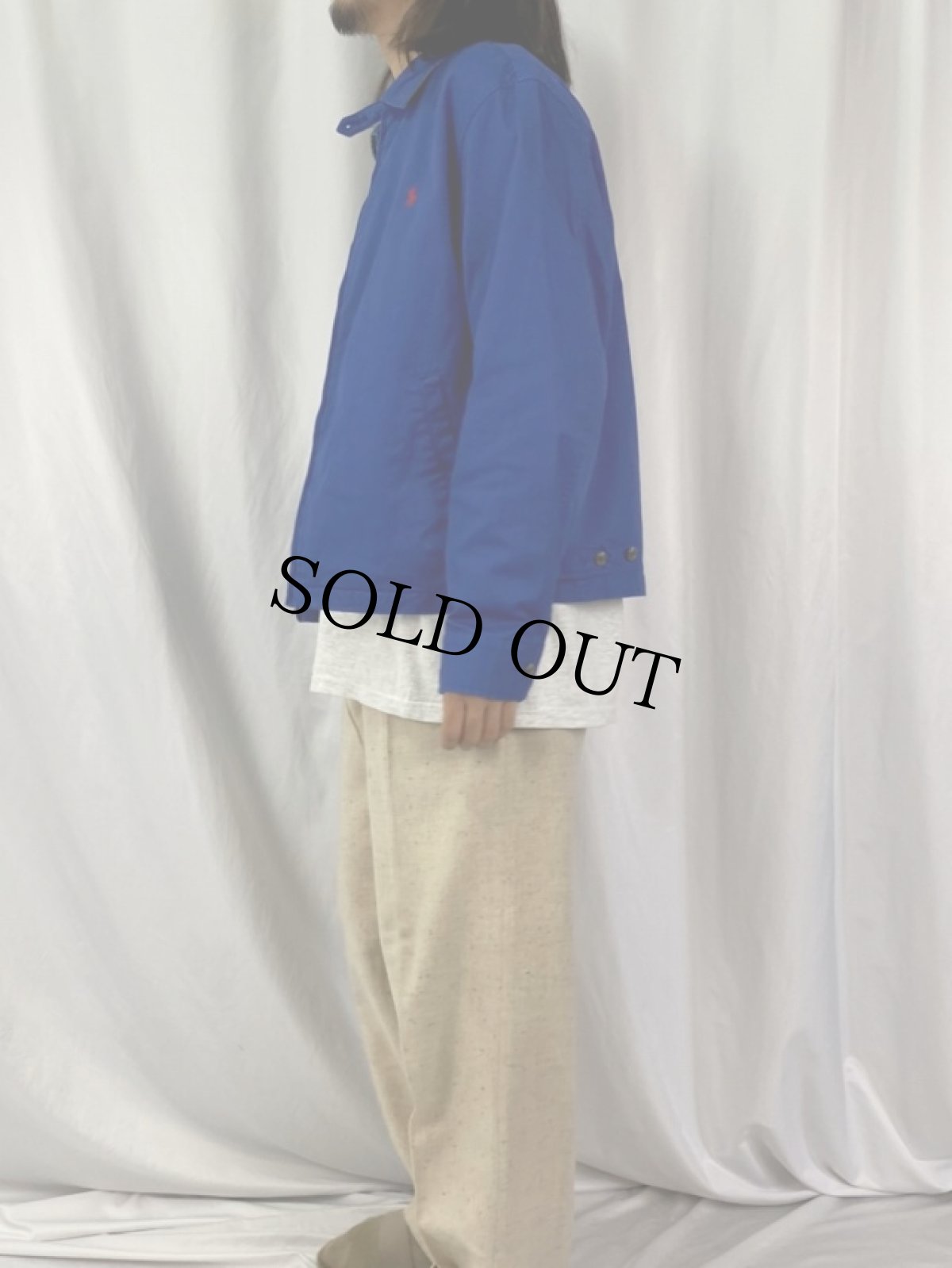 画像3: POLO Ralph Lauren ロゴ刺繍 コットンスウィングトップ L (3)