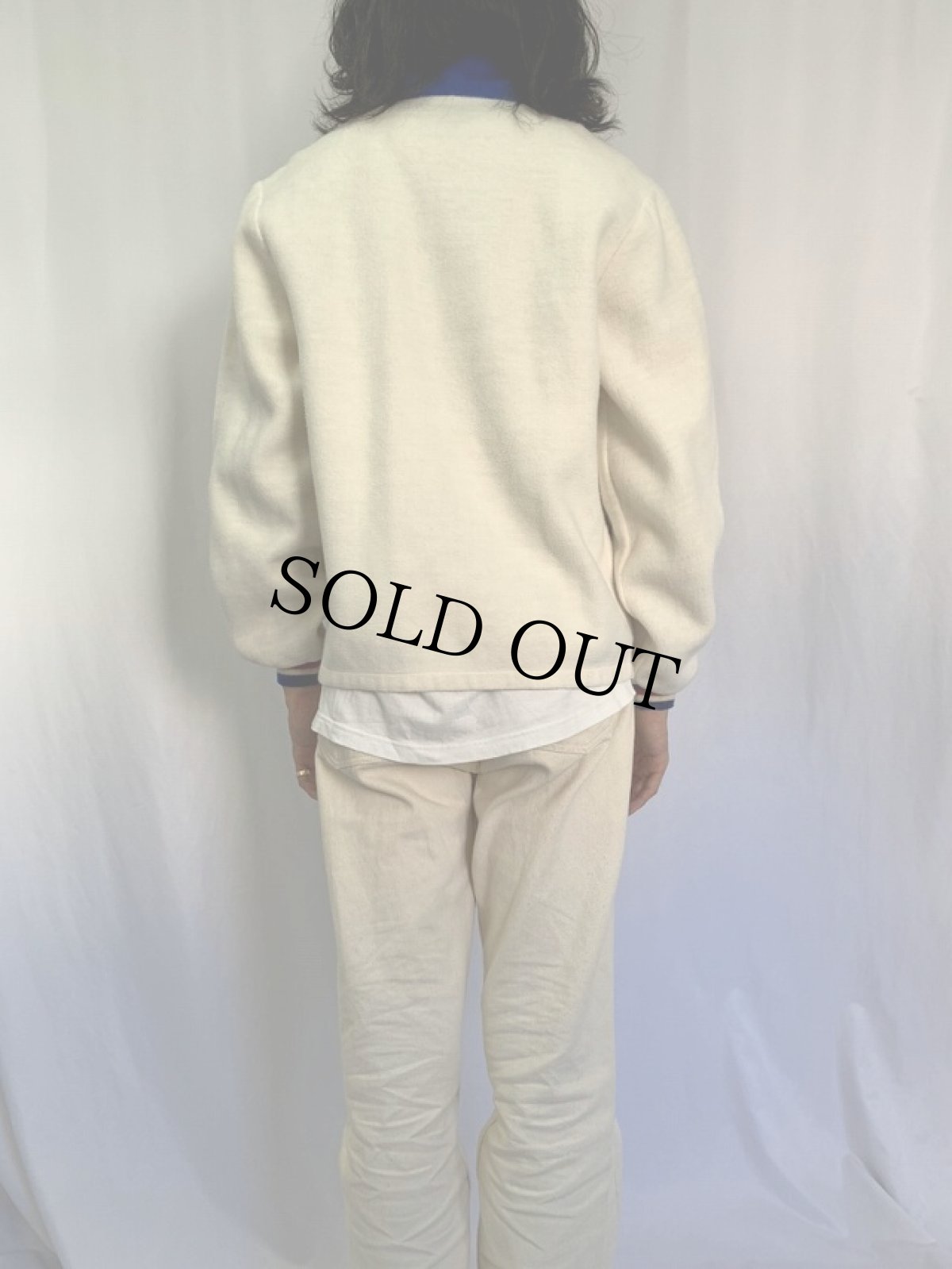 画像4: 60〜70's VFW パッチ付きフリースジャケット (4)