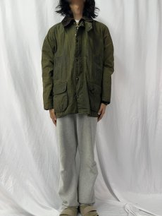 画像2: 90's Barbour ENGLAND製 "BEDALE" オイルドジャケット 3ワラント (2)