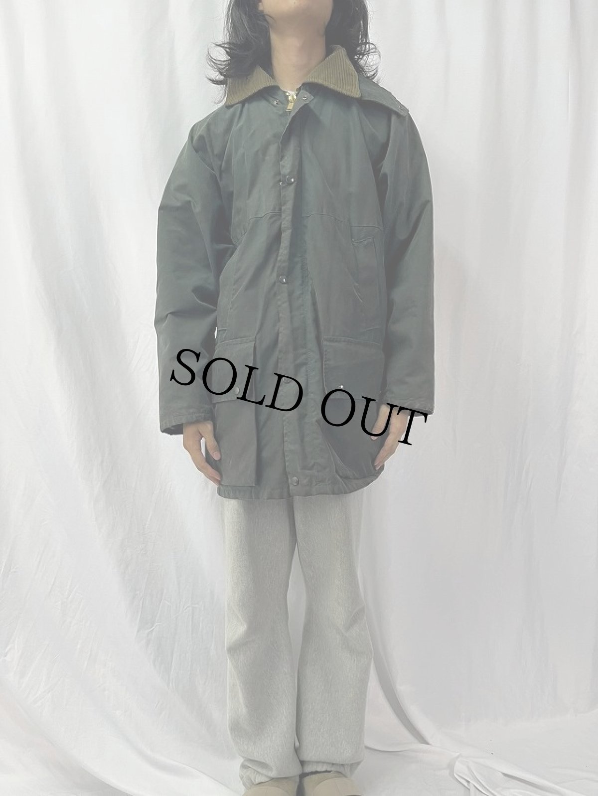 画像2: ENGLAND製 オイルドジャケット (2)