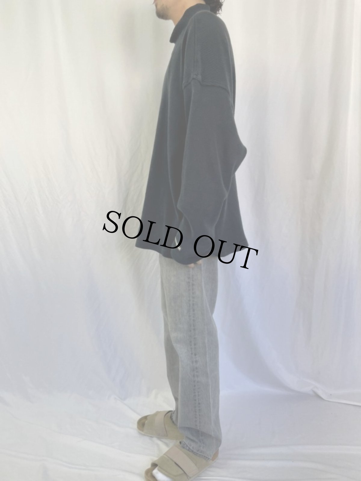 画像3: 90's Levi's 501 CANADA製 ブラックデニムパンツ W32 (3)