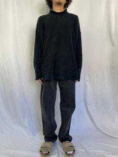 画像2: 90's Levi's 501 USA製 ブラックデニムパンツ W35 (2)