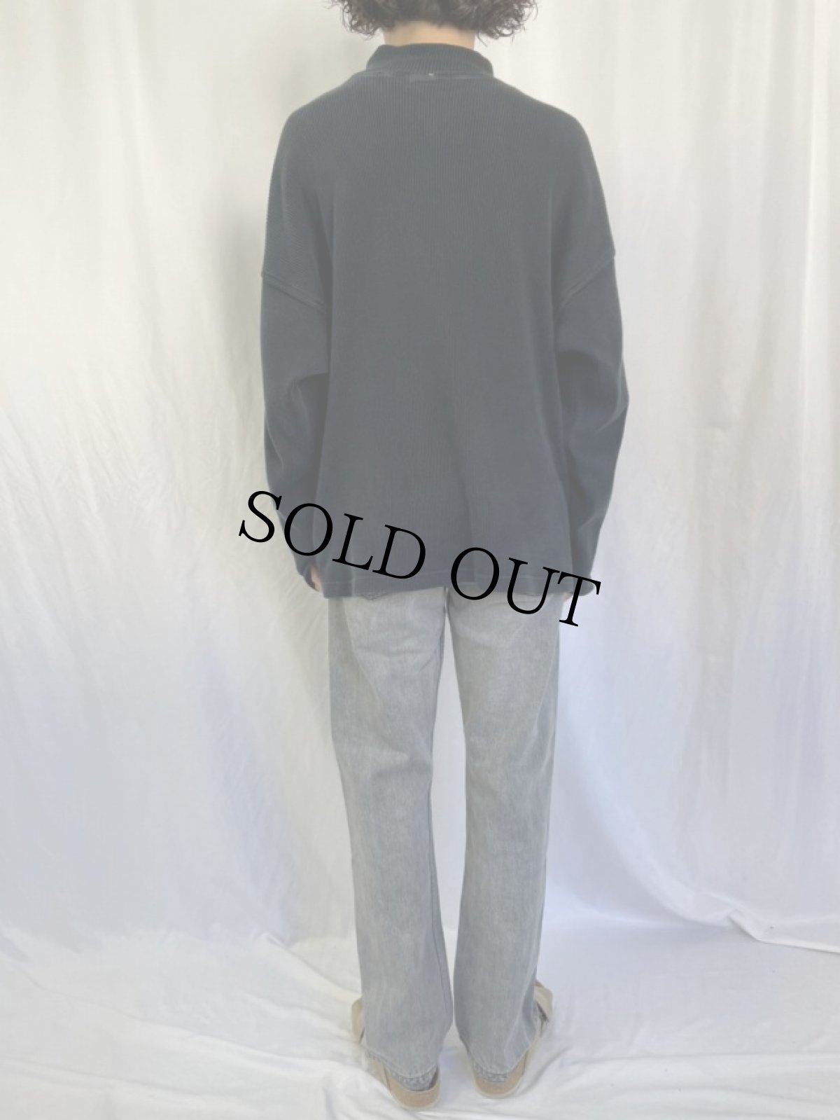 画像4: 90's Levi's 501 CANADA製 ブラックデニムパンツ W32 (4)