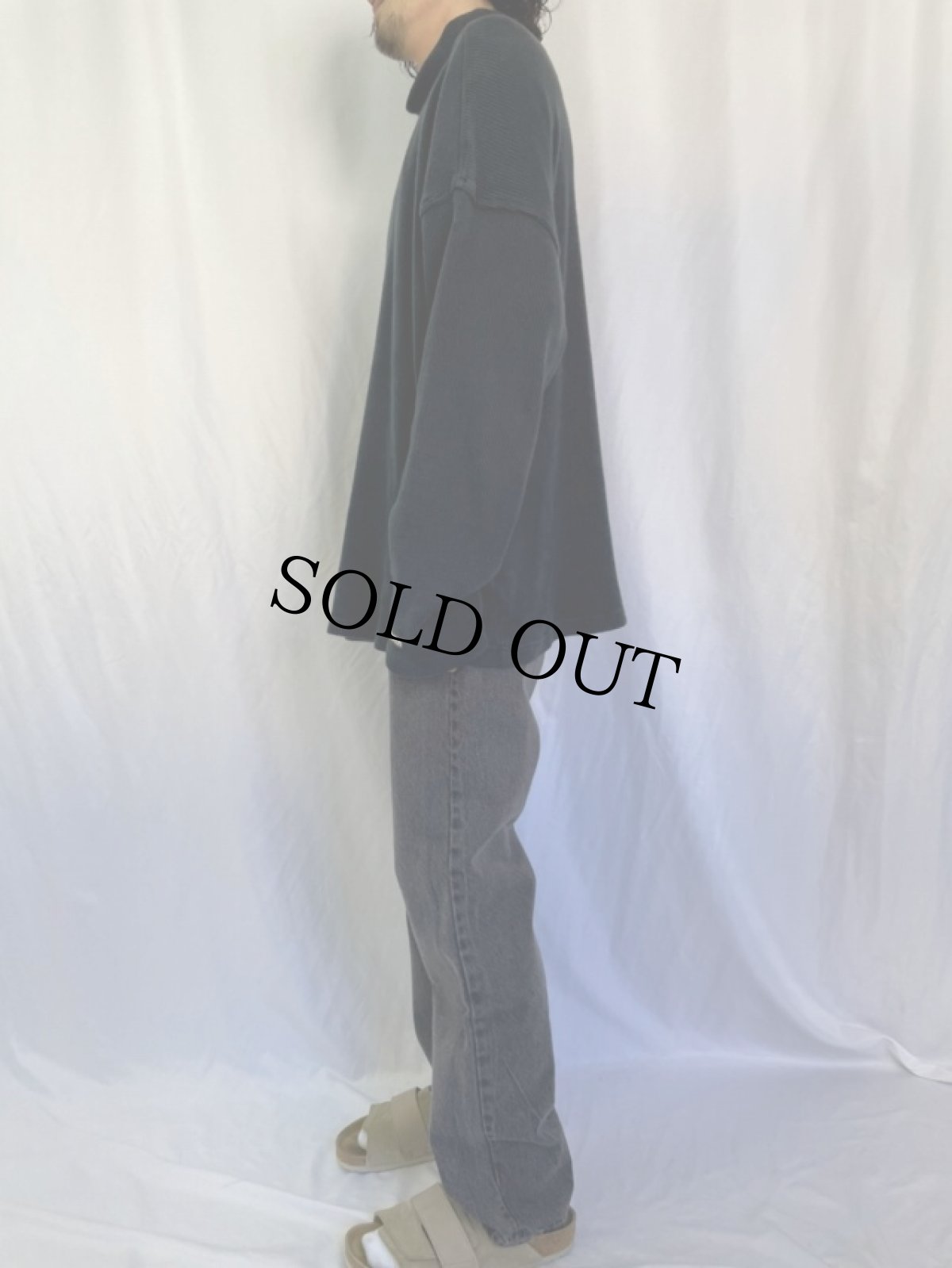 画像3: 90's Levi's 501 USA製 ブラックデニムパンツ W32 (3)