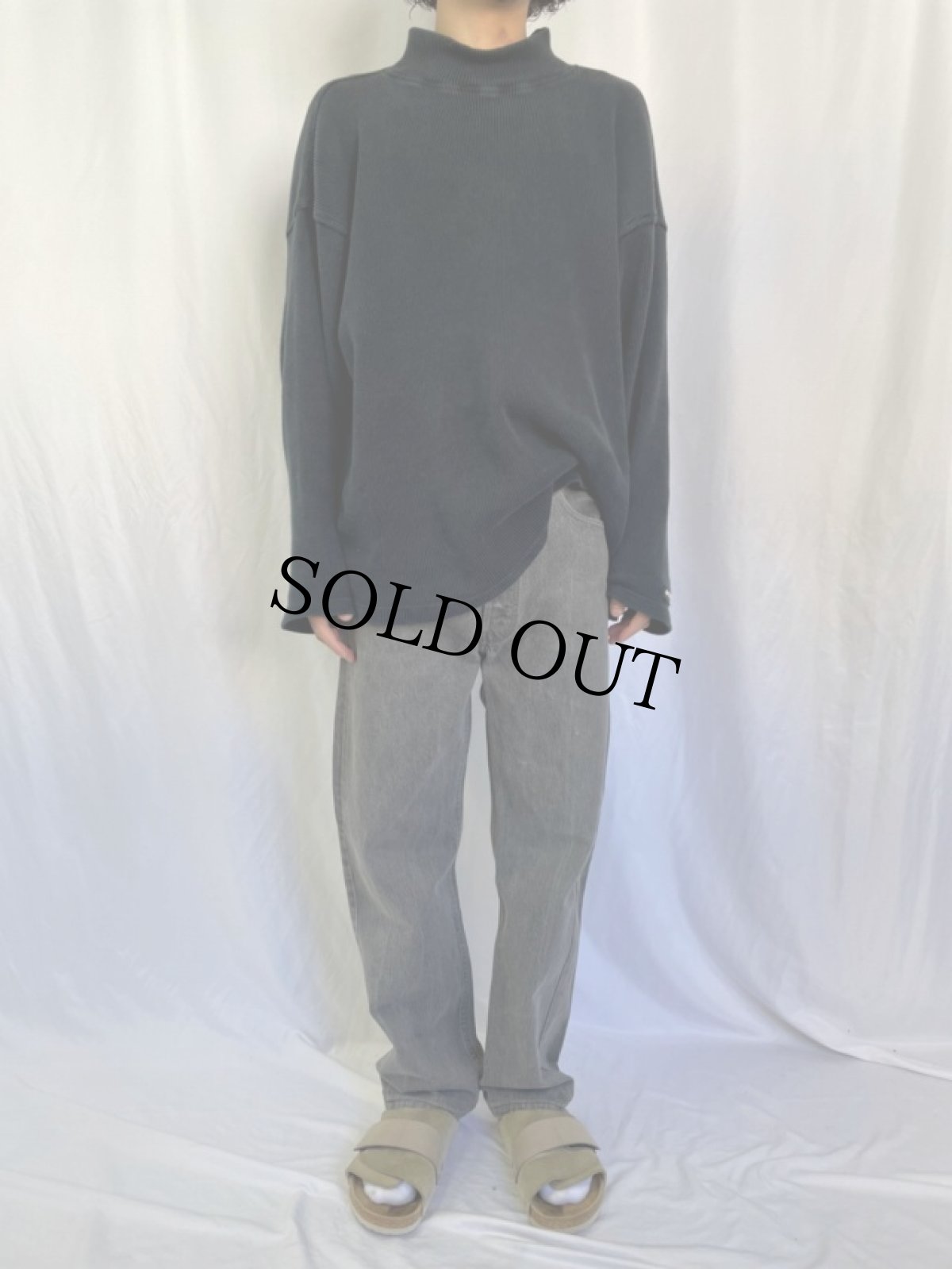 画像2: 90's Levi's 501 USA製 ブラックデニムパンツ W34 (2)