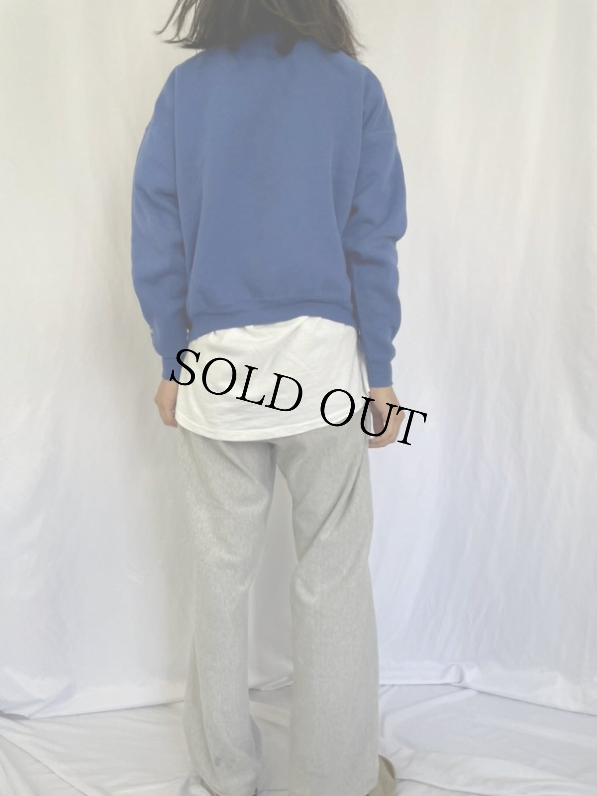 画像4: 90's BIKE USA製 "YALE BULLDOGS" カレッジプリントスウェット XL (4)