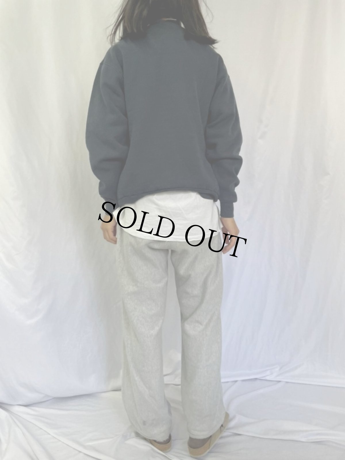 画像4: 90's "Outdoor Life" USA製 イラストスウェット XL (4)